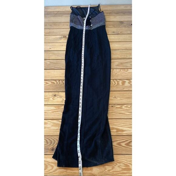 Vintage Tadashi Sleeveless Ball Gown Size Large Women’s Black - Picture 6 of 7